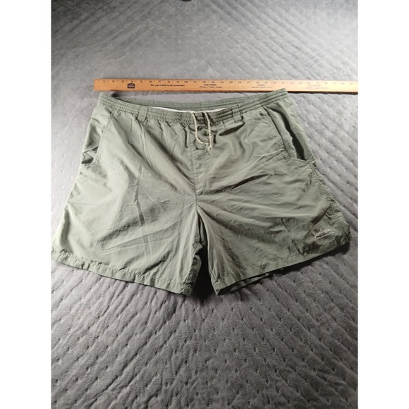 Columbia Other - Columbia PFG Mens XL Sage Green Nylon Fishing Shorts Packable Mesh Lined FM8300